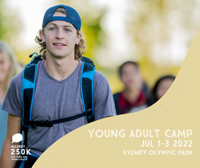 NAS 250k camp for young adults in Sydney