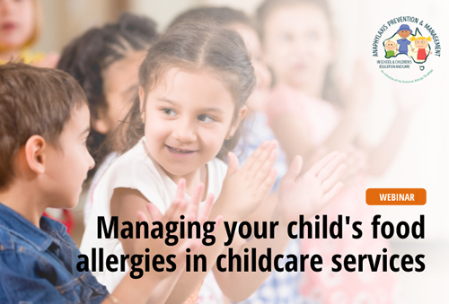 Managing your child’s food allergy in childcare services