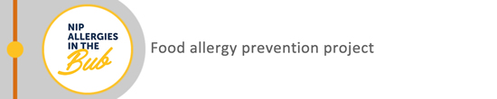 Nip Allergies in the Bub - Food allergy prevention project
