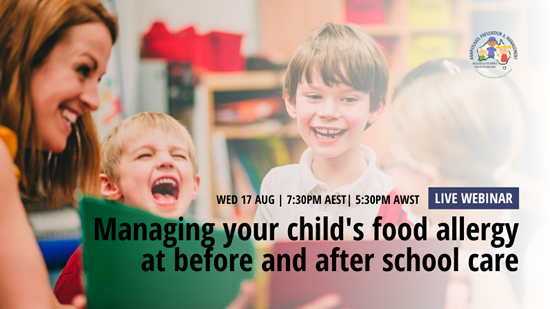 Webinar before and after school care