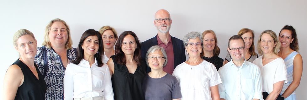 From left: Dr Katie Frith, Briony Tyquin, Dr Preeti Joshi, Dr Michaela Lucas (NAC Co-chair), Sandra Vale (NAC Manager), Dr Melanie Wong (front), Dr William Smith, Maria Said AM (NAC Co-chair), Dr Vicki McWilliam, Dr Brynn Wainstein, Dr Wendy Norton, Jody Aiken, Eleanor Thackrey. 